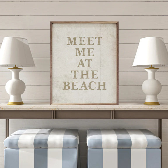 coastal cottage beach wall decor