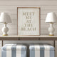 coastal cottage beach wall decor