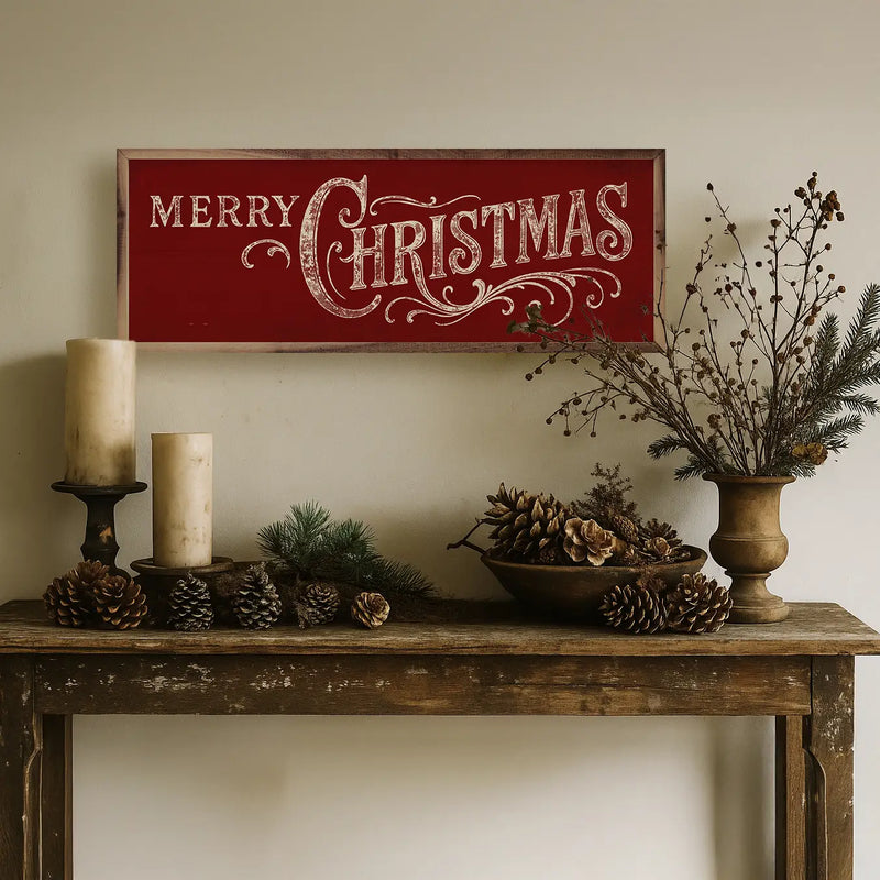 Merry Christmas Ornate