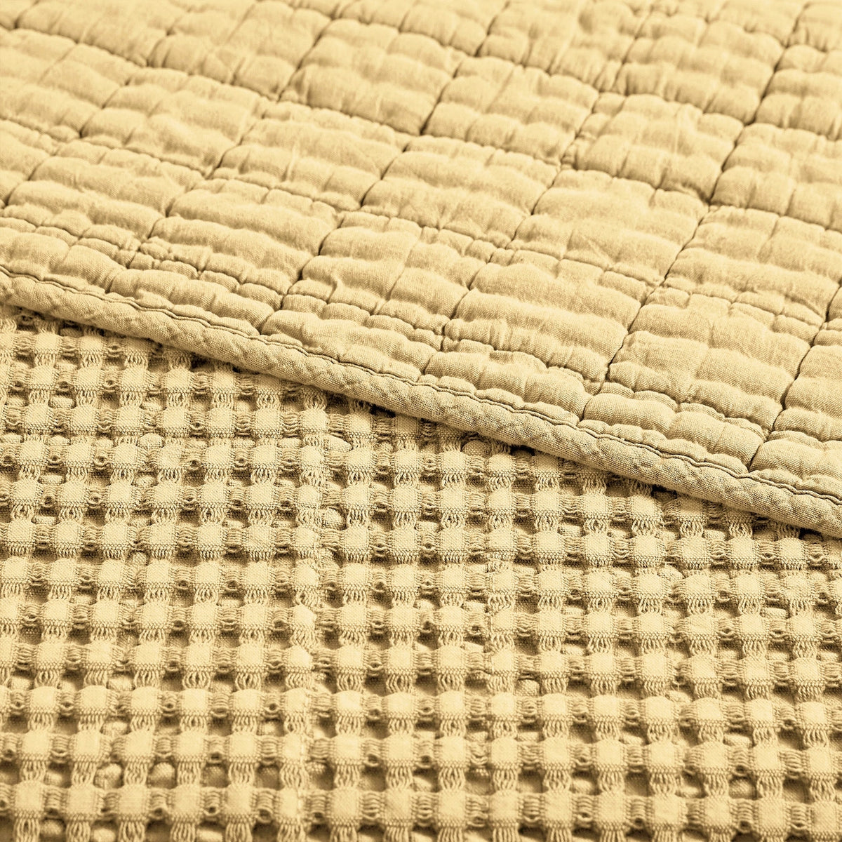 Mills Waffle Quilted Throw