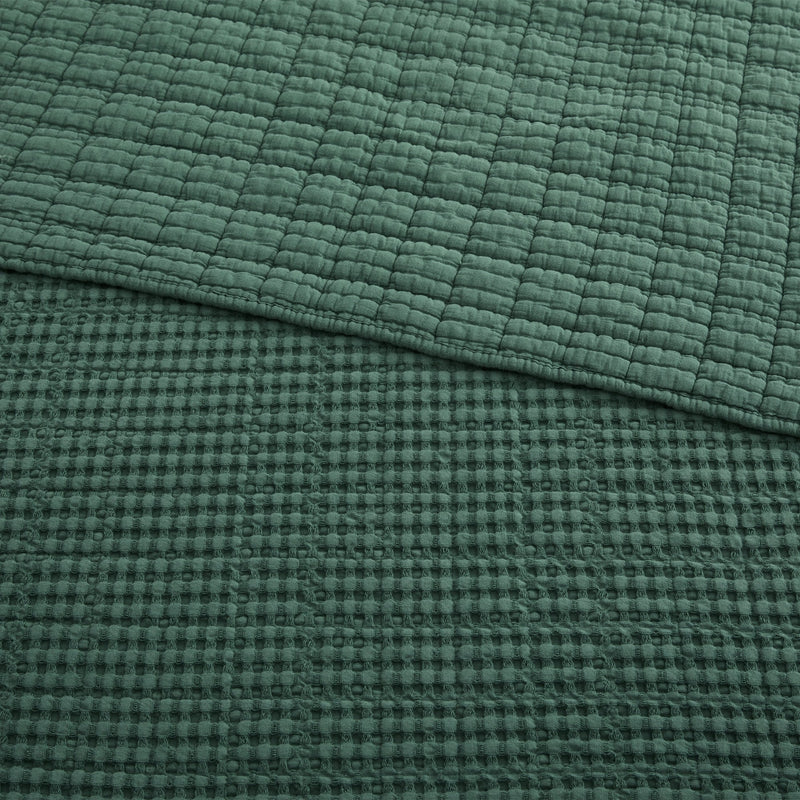 Mills Waffle Quilted Throw