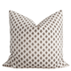 Cora Floral Block Printed Pillow Cover