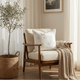 Arden Embroidered Pillow Cover