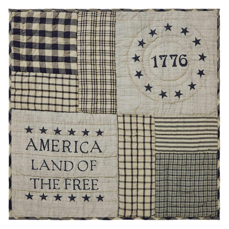My Country Quilted Lap Throw