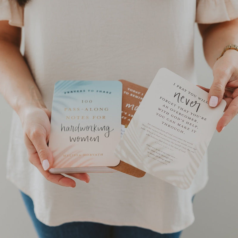 Prayers To Share | 100 Pass-Along Notes for Hardworking Women