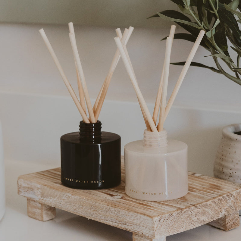 Weekend White Translucent Tinted Glass Jar | Reed Diffuser