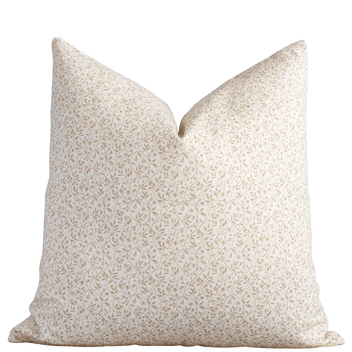 Mila Neutral Botanical Pillow Cover