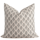 Calla Floral Block Printed Pillow Cover