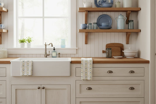 Nouveau Pattern Kitchen Towel