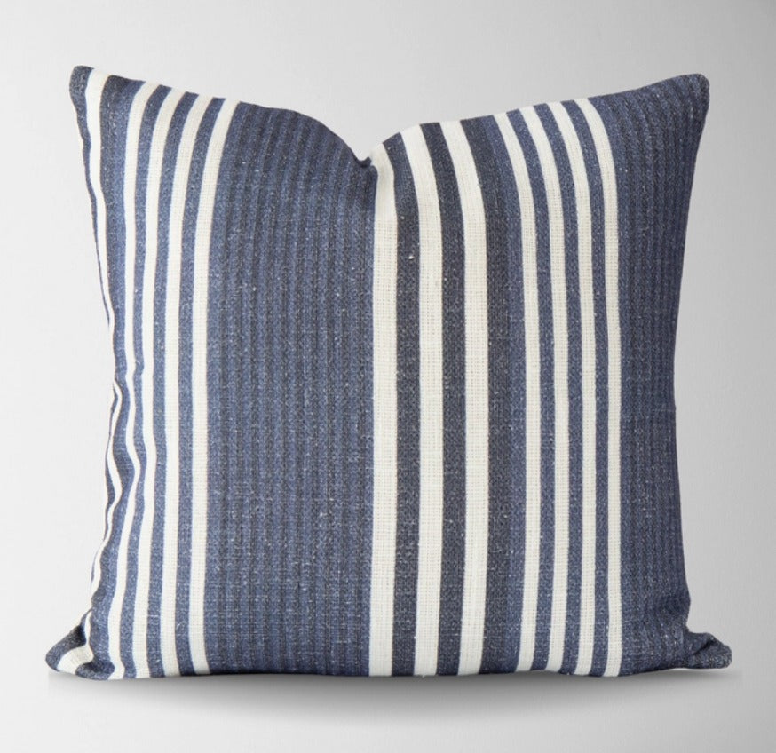 Modern Coastal Blue Pillow Covers | Set of 3