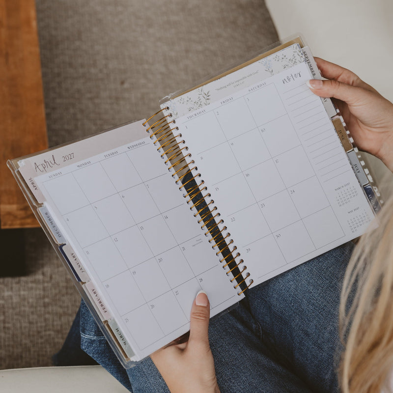 Walking with Jesus All Day, Every Day | 2026-2027 18 Month Planner