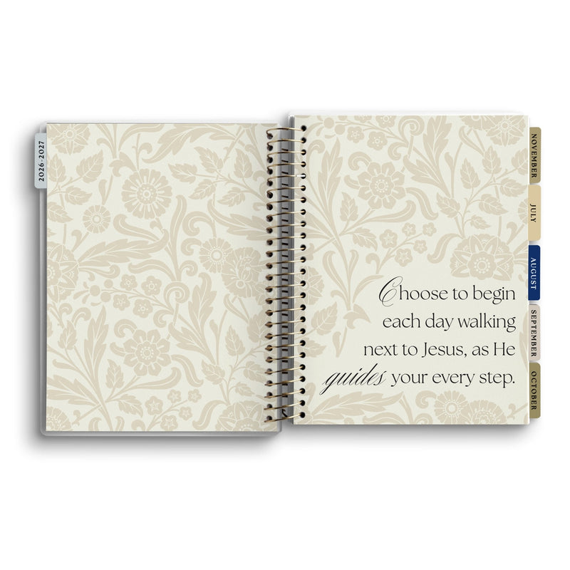 Walking with Jesus All Day, Every Day | 2026-2027 18 Month Planner