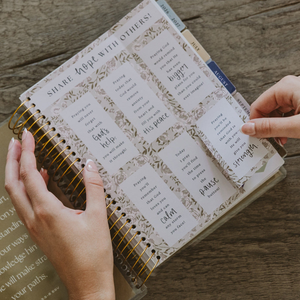 Walking with Jesus All Day, Every Day | 2026-2027 18 Month Planner
