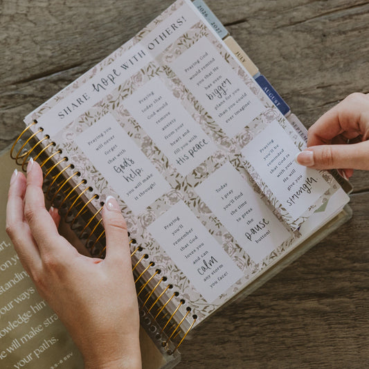 Walking with Jesus All Day, Every Day | 2026-2027 18 Month Planner