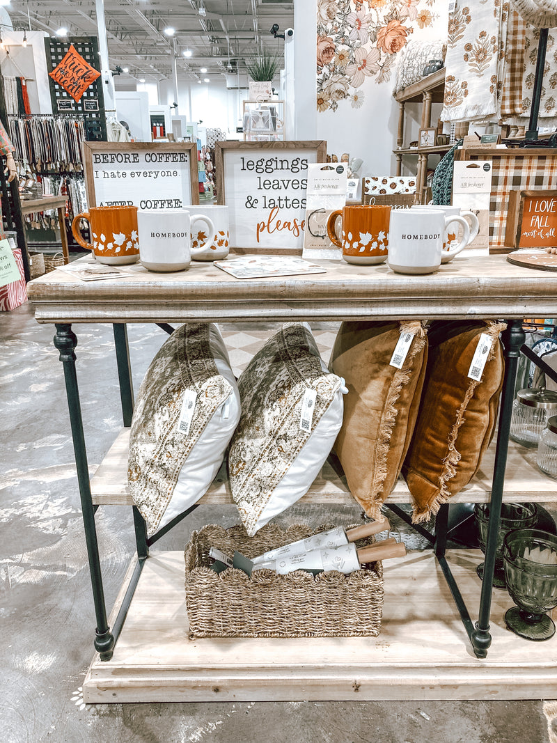 Rust Antique Lumbar Pillow