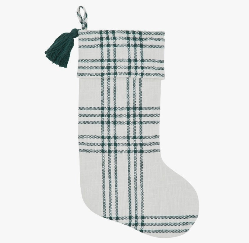 Pine Grove Plaid Stocking