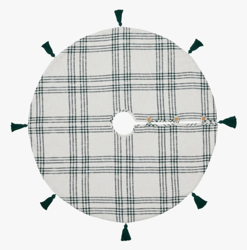 Pine Grove Plaid Tree Skirt