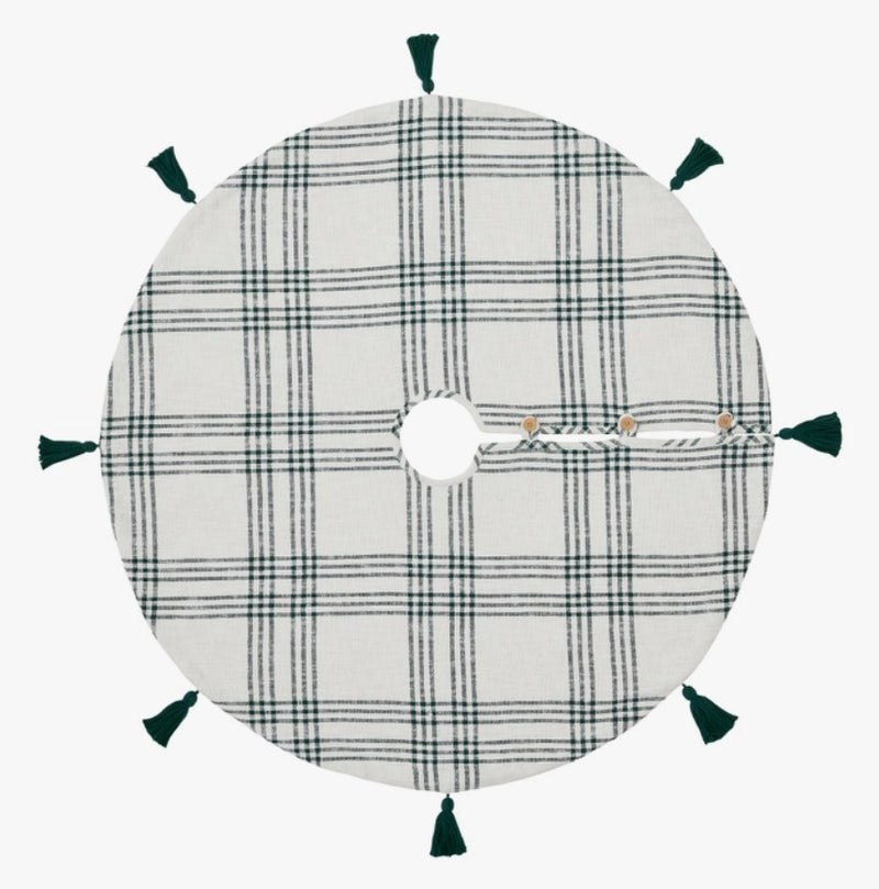 Pine Grove Plaid Tree Skirt