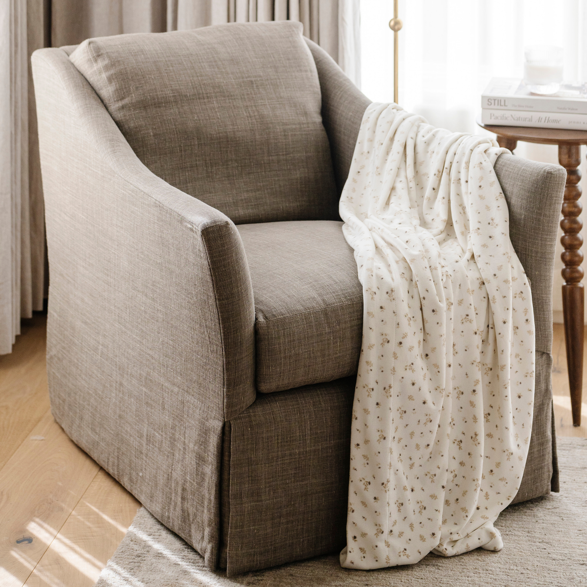 Minky Stretch XL Throw Blanket