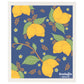 Provencal Lemons Swedish Dishcloth