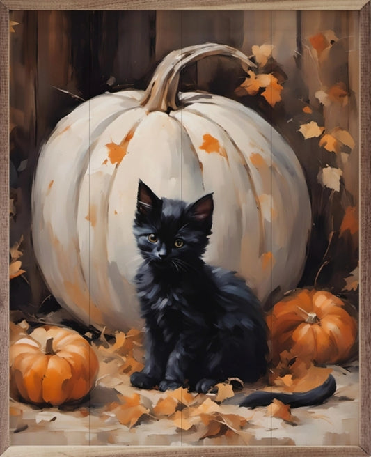 Pumpkin Patch Kitten