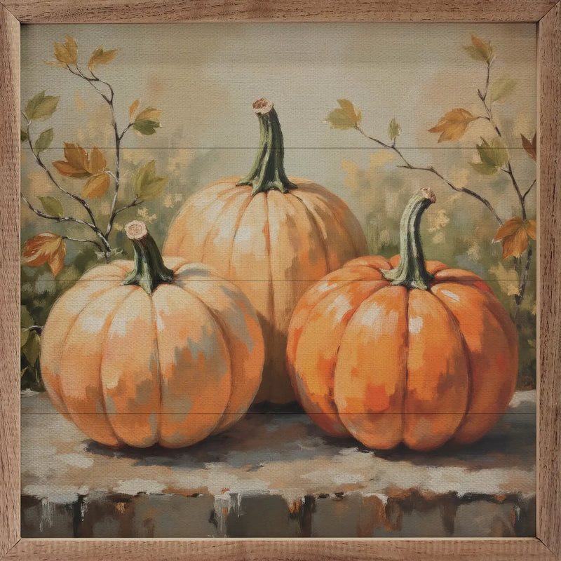 Pumpkin Trio