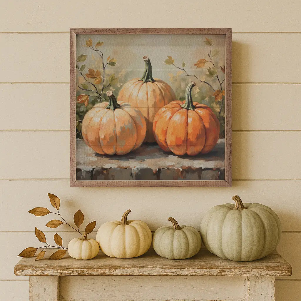 Pumpkin Trio