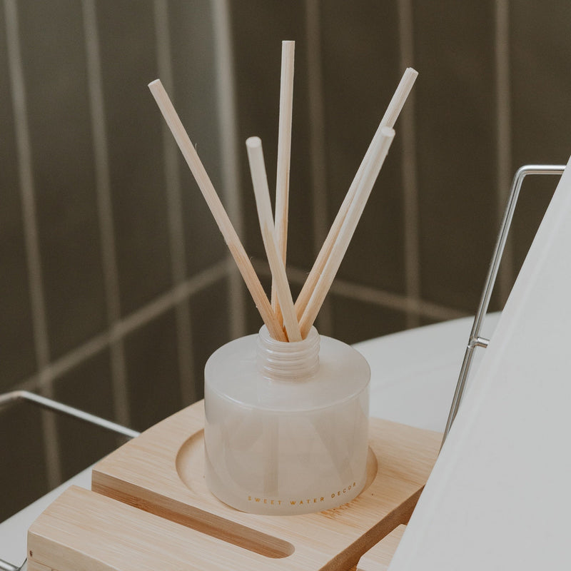 Weekend White Translucent Tinted Glass Jar | Reed Diffuser