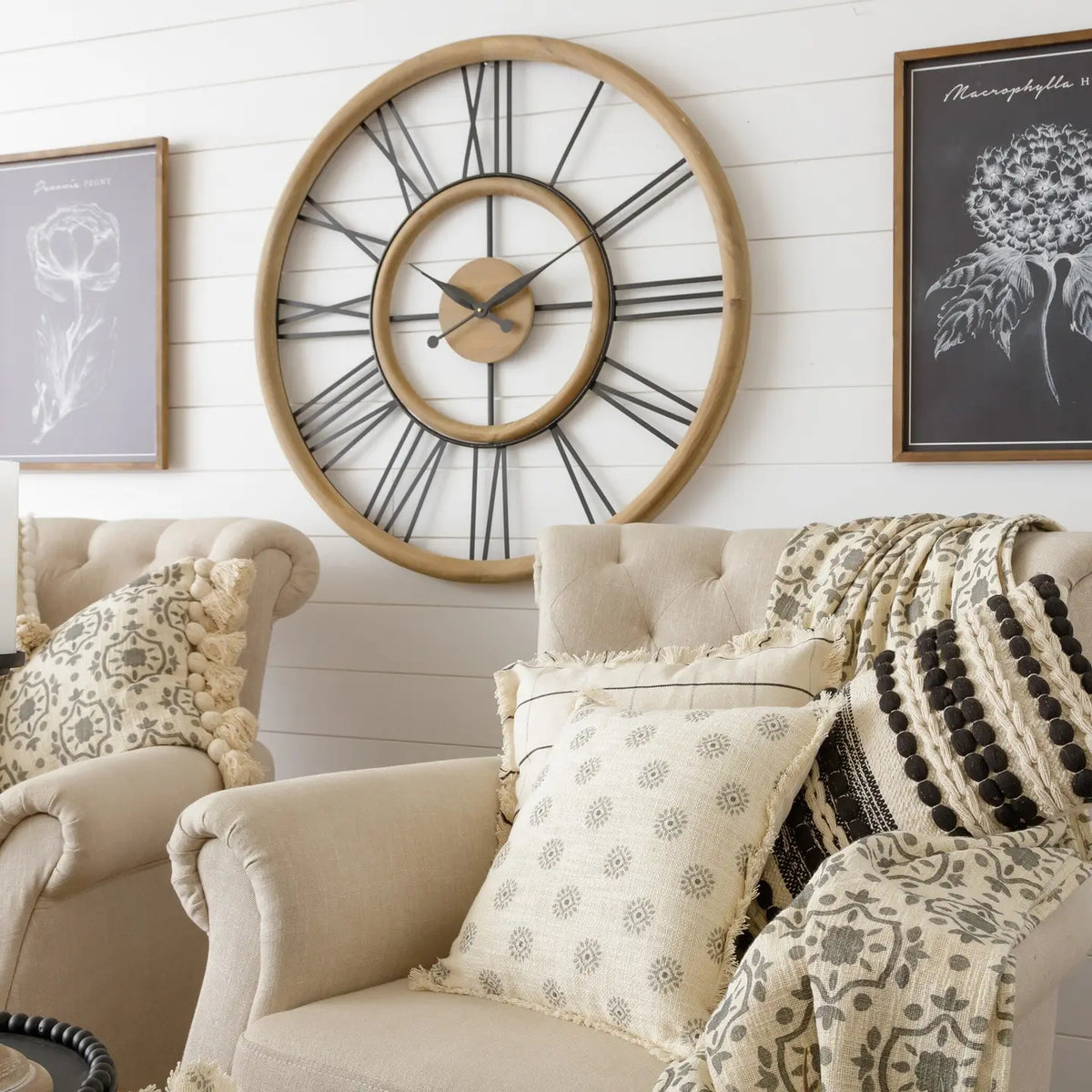 Roman Wall Clock