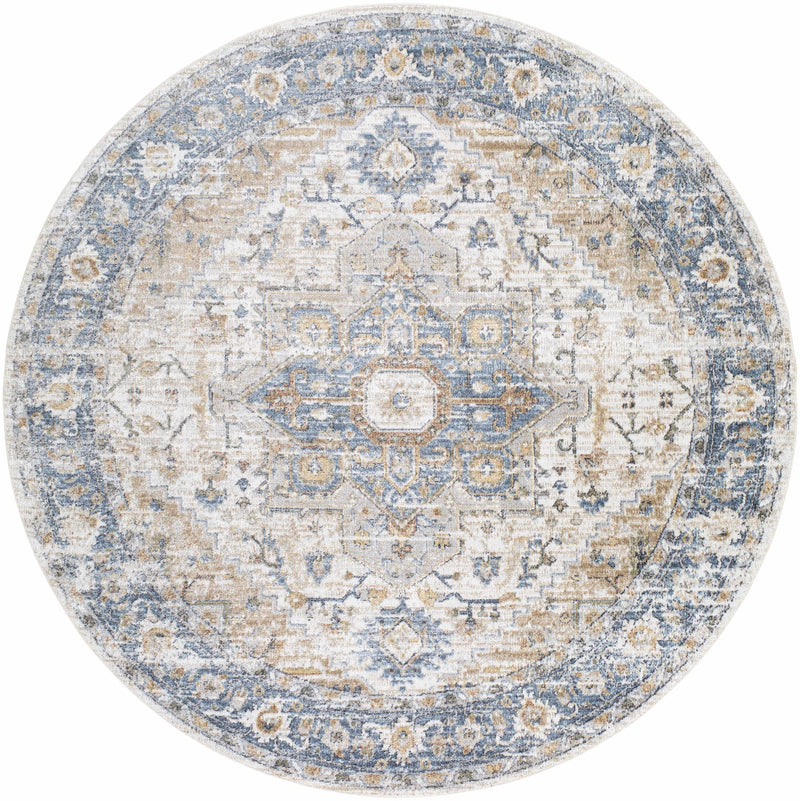Ezri Cream Washable Area Rug