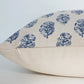 Savannah Blue Floral Pillow Cover