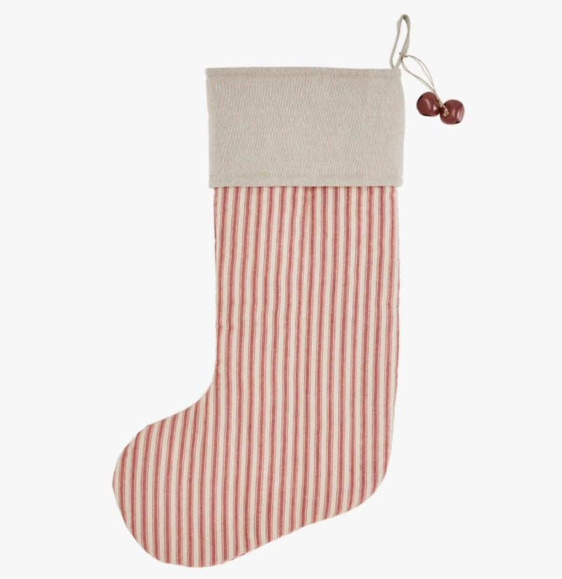 Sawyer Mill Red Ticking Stripe Stocking