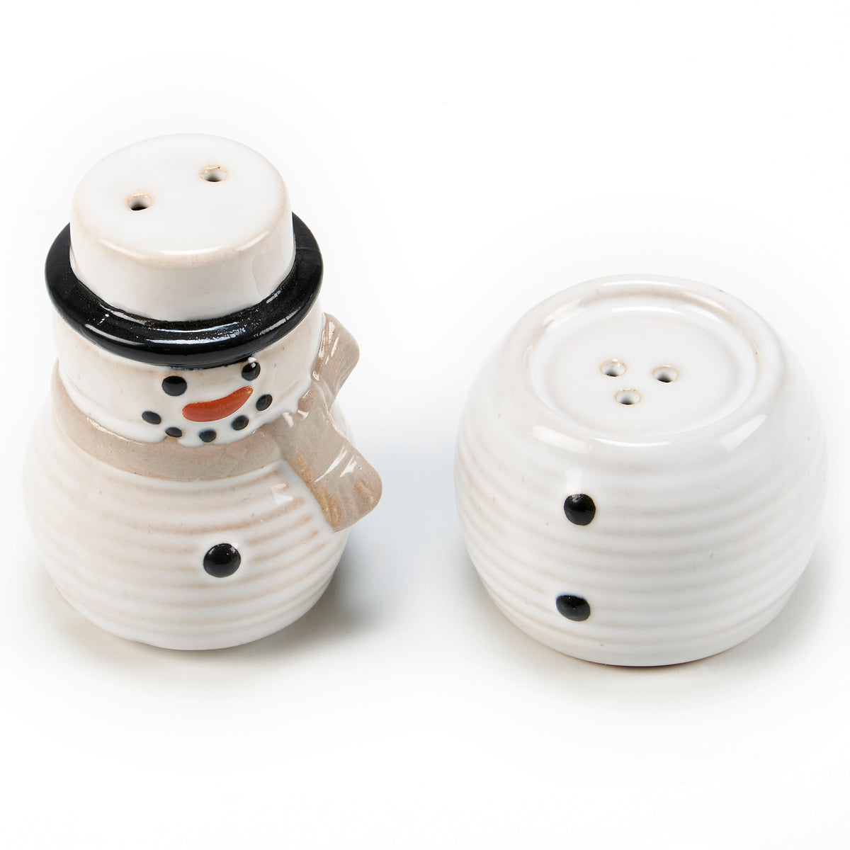 Snowman Salt and Pepper Shaker Set