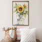 Sunflower Floral Vase