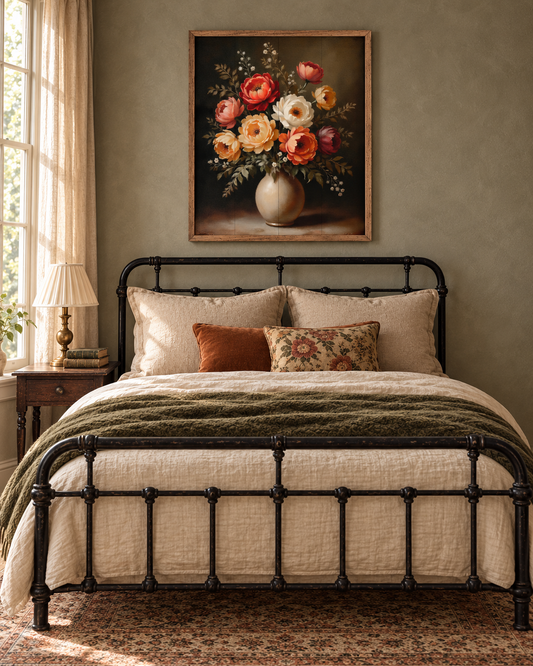 Autumn Bouquet Wood Wall Art