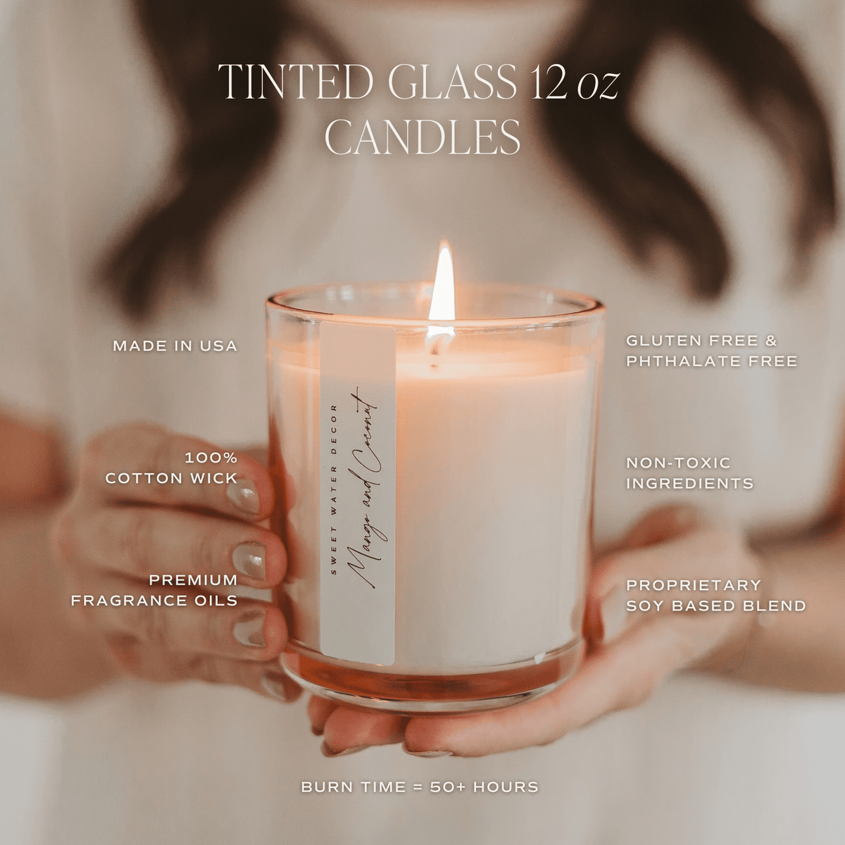 All Over Hearts Soy Candle