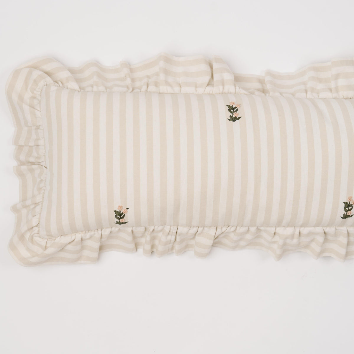 Frances Ruffled Lumbar Pillow Cover