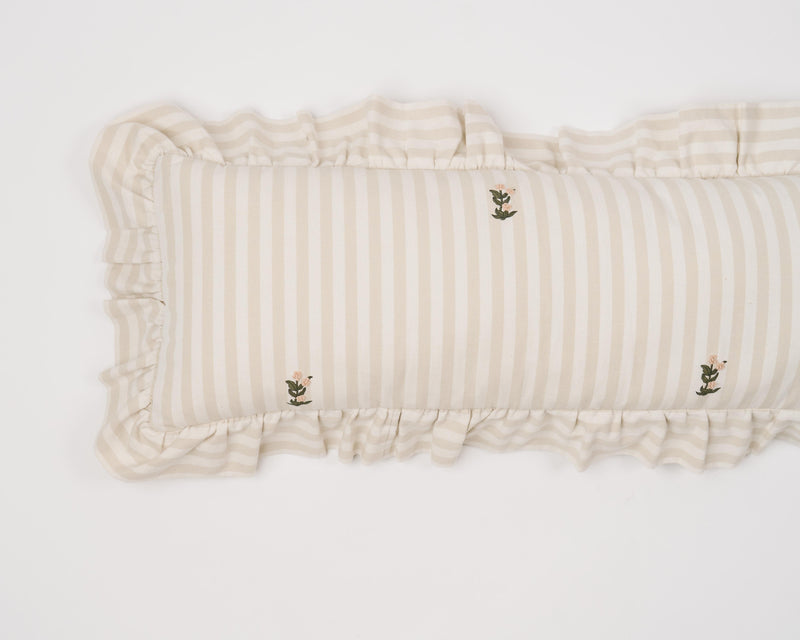 Frances Ruffled Lumbar Pillow Cover