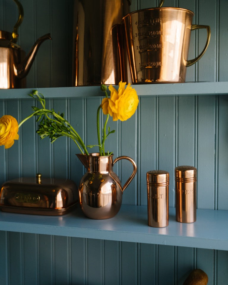 Copper Salt & Pepper Shakers
