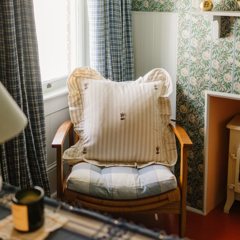 Frances Ruffled Pillow Cover
