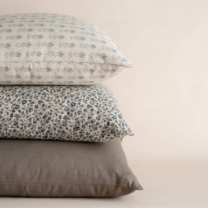 Stella Blue Floral Pillow Cover