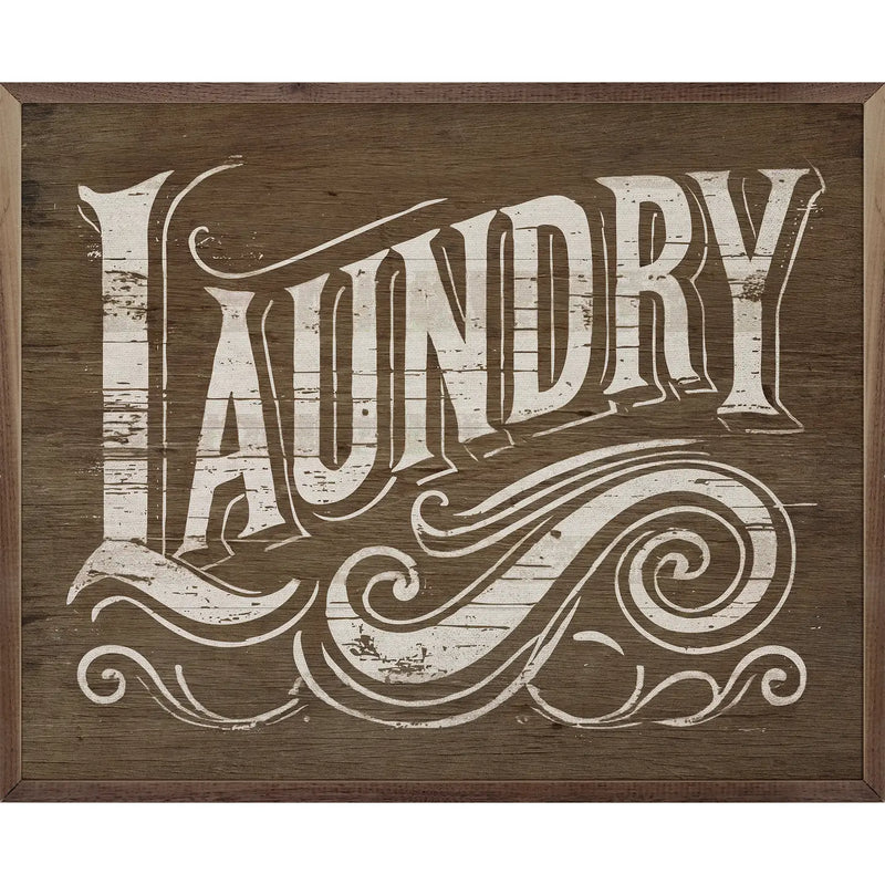 Vintage Laundry Sign