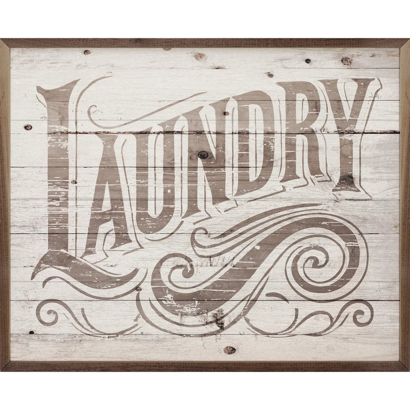 Vintage Laundry Sign