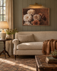 Vintage Mum Bouquet Cottage Farmhouse Wall Art