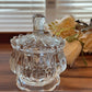 Vintage Pumpkin Glass Jar