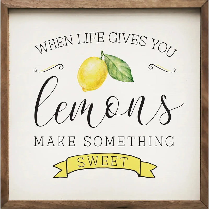 When Life Gives You Lemons