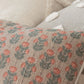 Zenni Vintage Petite Floral Pillow Cover in Oatmeal