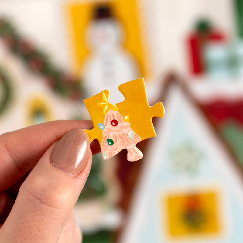 Gingerbread Village - 500 Piece Holiday Jigsaw Puzzle