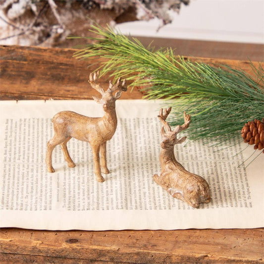 Miniature Deer Figurines