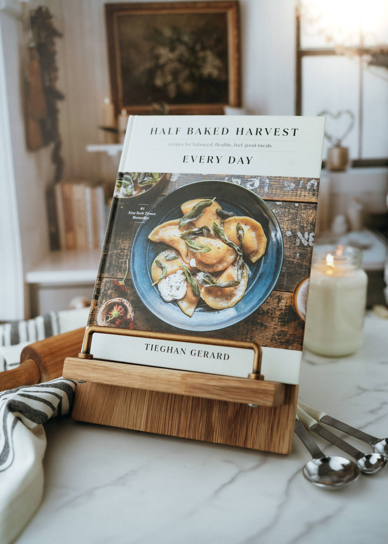 Wooden Cookbook Stand